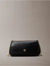 Calvin Klein Women's Monogram Logo Hardware Chain Shoulder Bag