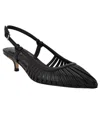 Calvin Klein Movella Slingback Kitten Heel Pump In Black