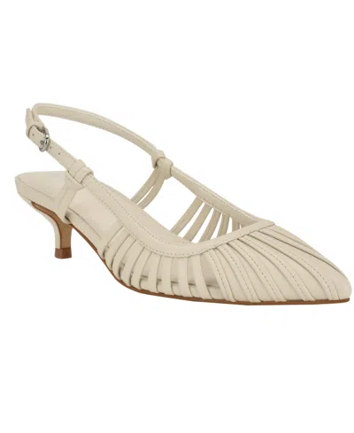 CALVIN KLEIN WOMEN'S MOVELLA KITTEN HEEL SLINGBACK PUMPS