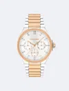 Calvin Klein Women's Multifunction Integrated Link Bracelet Watch