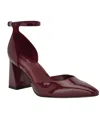 Calvin Klein Nalene Ankle Strap Pump In Multi