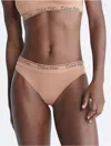 Calvin Klein Women's Naturals Modern Seamless Bikini In Neutral