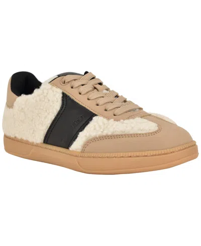 Calvin Klein Women's Nhova Lace-up Sneakers In Neutral