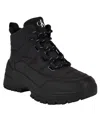 Calvin Klein Noanne Quilted Winter Boot In Black