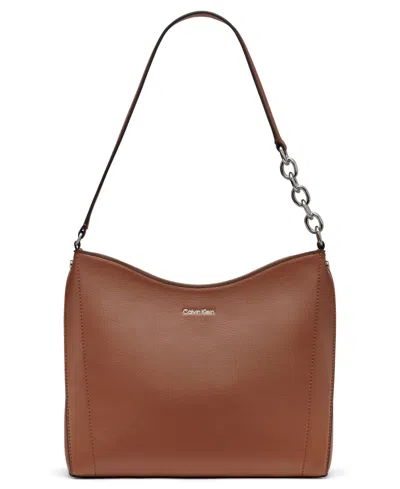 Calvin Klein Women's Nova Mini Shoulder Bag In Brown