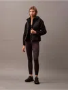 Calvin Klein Women's Nylon Puffer Vest In Black Beauty