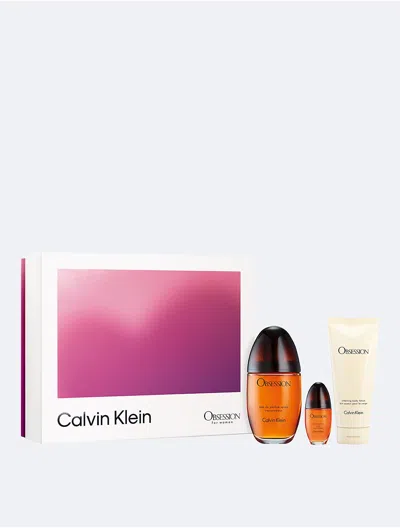 Calvin Klein Women's Obsession For Women Gift Set In Transparent