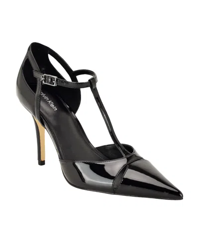 Calvin Klein Odielle Pointed Toe Pump In Black