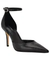 Calvin Klein Women's Olettia Ankle Strap Stiletto Pumps In Black
