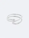 Calvin Klein Women's Organic Chain Link Bangle In Silver