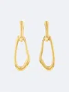 Calvin Klein Women's Organic Chain Link Earrings