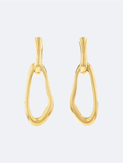Calvin Klein Women's Organic Chain Link Earrings