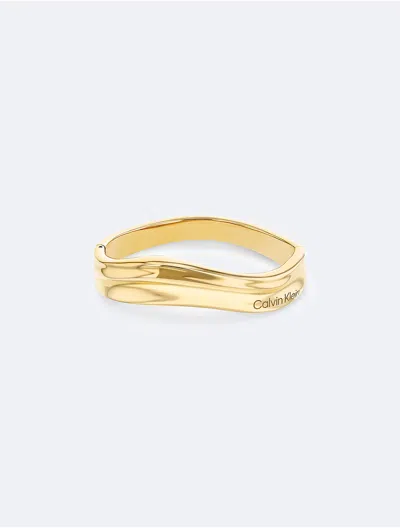 Calvin Klein Women's Organic Shape Bangle