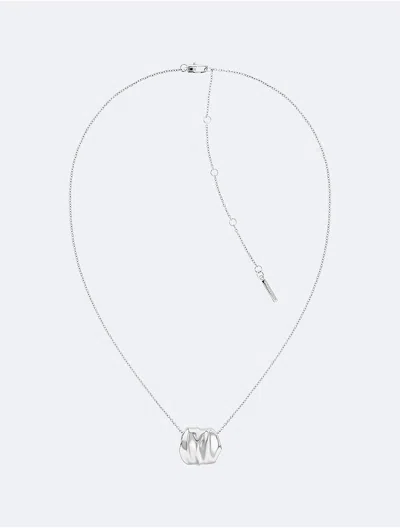 CALVIN KLEIN WOMEN'S ORGANIC SHAPE PENDANT NECKLACE