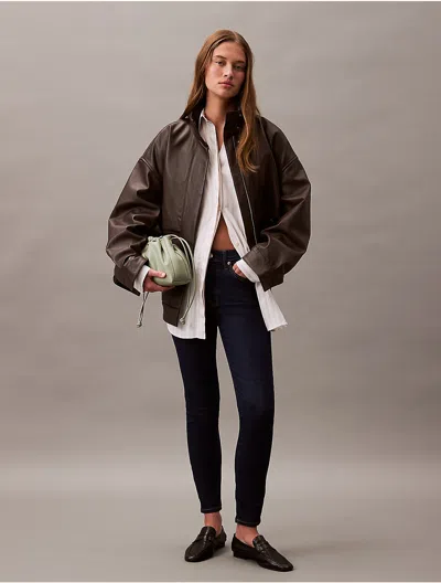 Calvin Klein Women's Original Skinny Fit Jeans In Classic Rinse
