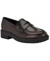Calvin Klein Grant Lug Sole Penny Loafer In Brown