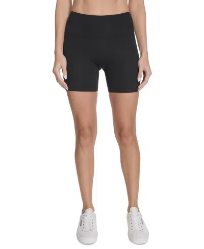 Calvin Klein Women's Outline Logo High-rise Bike Shorts In Multi