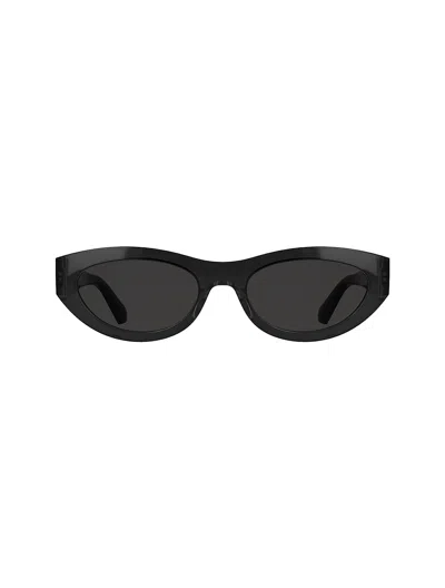 Calvin Klein Women's Oval Sunglasses In White
