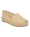 Calvin Klein Padona Espadrille Flat In Dark Natural