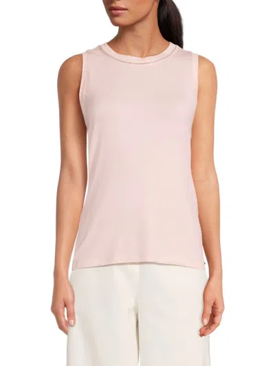 Calvin Klein Women's Parfait Sleeveless Knit Top In Pink