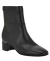 Calvin Klein Women's Parry Block Heel Ankle Booties In Black