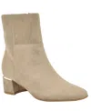 Calvin Klein Women's Parry Block Heel Ankle Booties In Brown