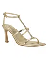 Calvin Klein Pelara Ankle Strap Sandal In Gold