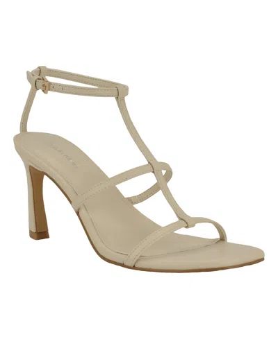 CALVIN KLEIN WOMEN'S PELARA CAGED STRAPPY STILETTO SANDALS