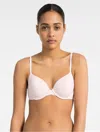 Calvin Klein Women's Plus Size Perfectly Fit Lightly Lined Full Coverage Bra Qf5383 In Heirloom Rose