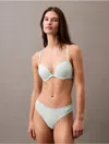 Calvin Klein Women's Perfectly Fit Push Up Plunge Bra