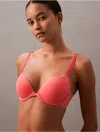 Calvin Klein Women's Perfectly Fit Push Up Plunge Bra