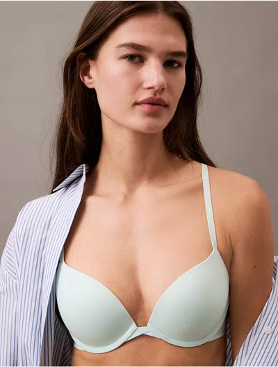 CALVIN KLEIN WOMEN'S PERFECTLY FIT PUSH UP PLUNGE BRA