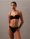 Calvin Klein Women's Perfectly Fit Push Up Strapless Bra In Black