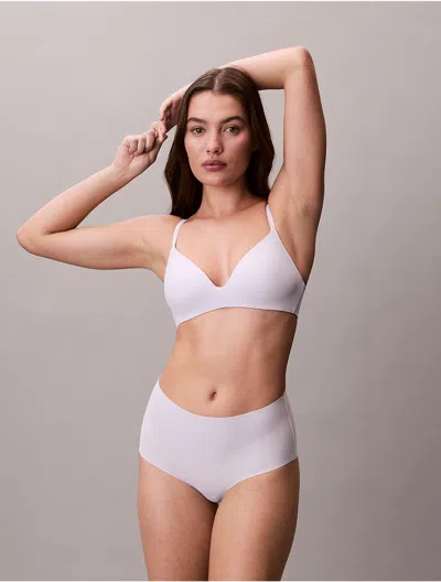 Calvin Klein Women's Perfectly Fit Wirefree T-shirt Bra In White