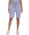 Calvin Klein Women's Performance Drawstring Shorts In Purple