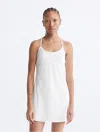 Calvin Klein Women's Performance Unitard Halter Dress