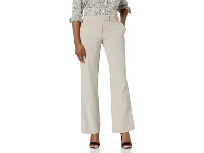 Calvin Klein Women's Petite Classic Fit Lux Pant Women's Jumpsuit & Rompers One Piece Khaki: 14 In Brown