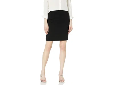 Calvin Klein Women's Petite Lux Straight Skirt Women's Suits Sets Black: 10