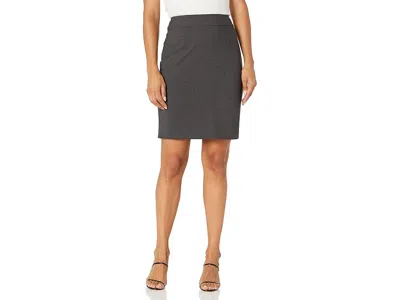 Calvin Klein Women's Petite Skirt Women's Suits Sets Charcoal: 10 In Black