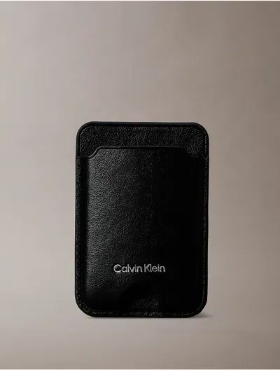Calvin Klein Women's Phone Card Wallet In Black