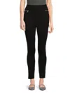 Calvin Klein Women's Pintuck Pants In Black