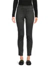 Calvin Klein Women's Plaid Leggings In Black Plaid