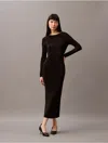 Calvin Klein Women's Plisse Midi Dress