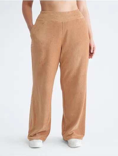 Calvin Klein Women's Plus Size Performance Wide Leg Pants