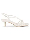Calvin Klein Women's Poeta Strap Sandals In White