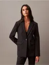 Calvin Klein Women's Ponte Blazer