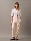 Calvin Klein Women's Ponte Cropped Straight Pants In Parchment