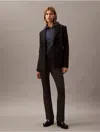 Calvin Klein Women's Ponte Flared Fit Pants