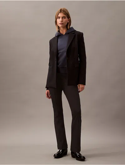Calvin Klein Women's Ponte Flared Fit Pants