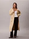Calvin Klein Women's Ponte Flared Fit Pants In Neutral